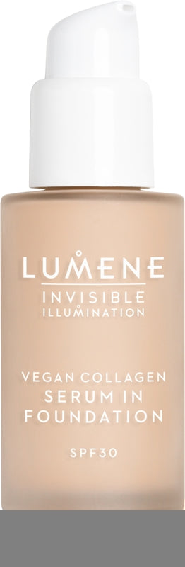 Lumene Invisible Illumination Vegan Collagen Lightweight Nourishing Foundation Serum SPF 30 1.5 30 ml