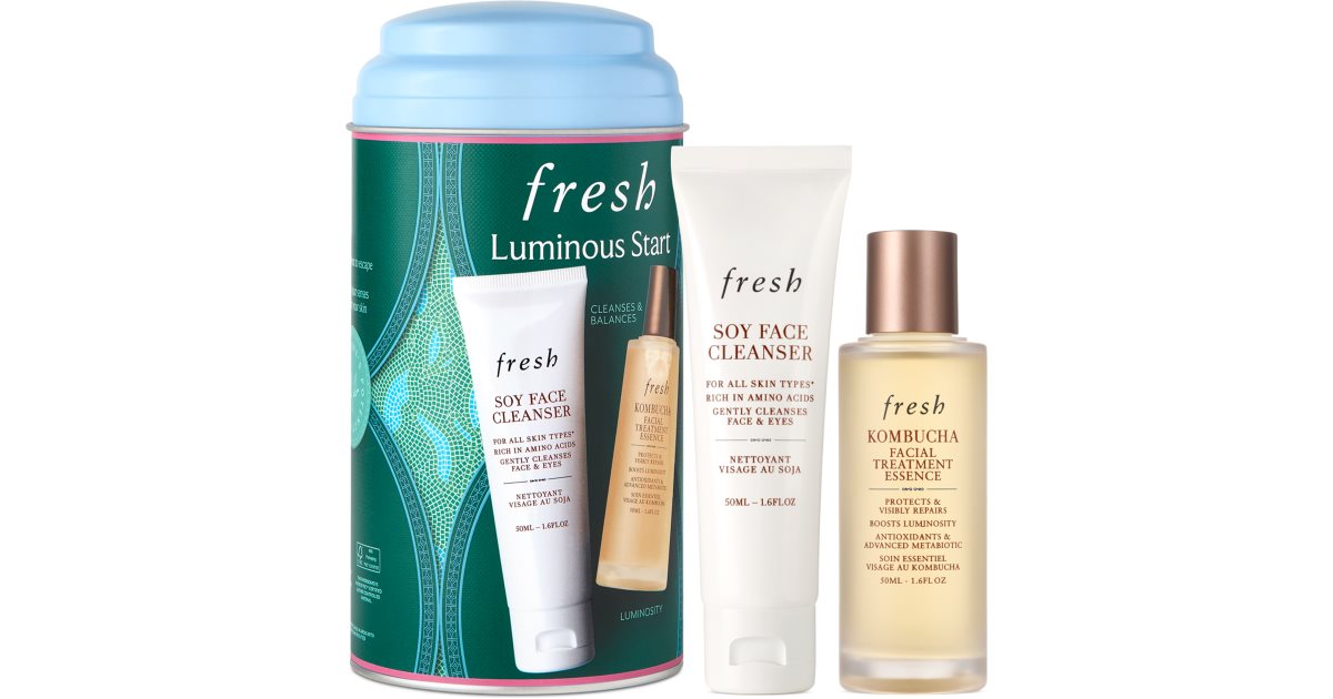 fresh مجموعة Luminous Start للعناية بالوجه 