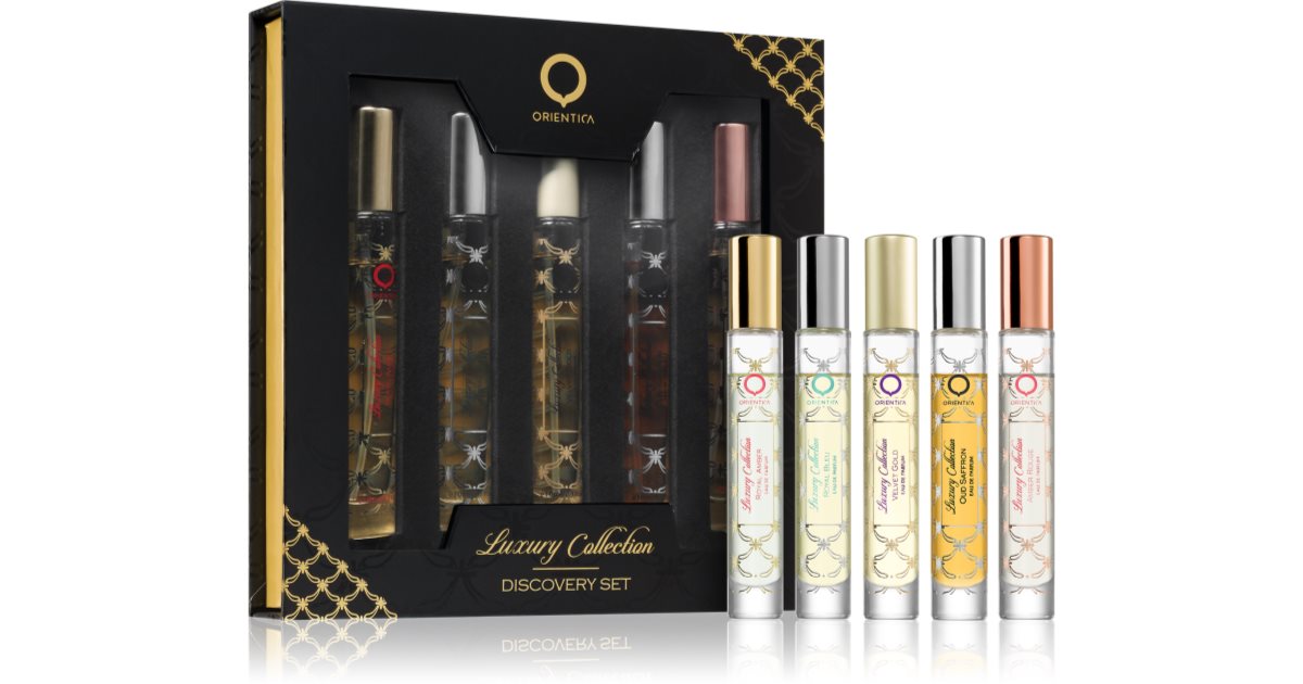 Orientica Luxury Collection Discovery -setti unisex-setti 5 × 10 ml