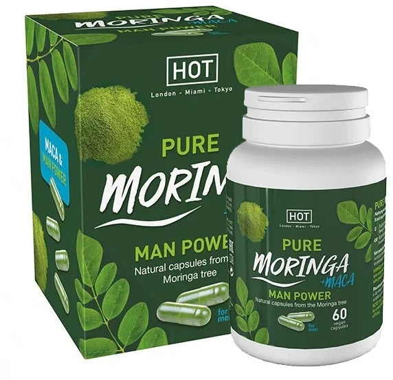 Capsule per migliorare la potenza Hot Moringa+Maca Man Power Caps 60 pz.