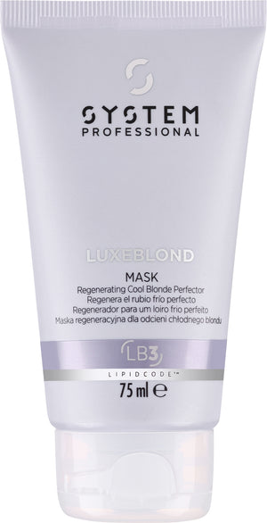 Maschera pour cheveux System Professional LuxeBlond Mask LB3 75 ml 
