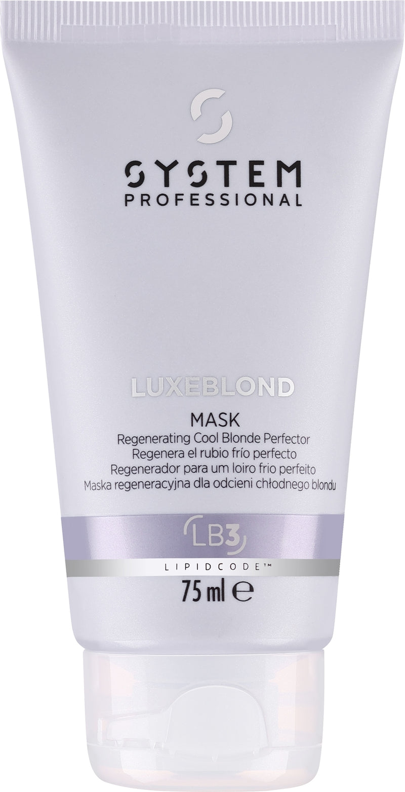 Maschera per capelli System Professional LuxeBlond Mask LB3 75 ml