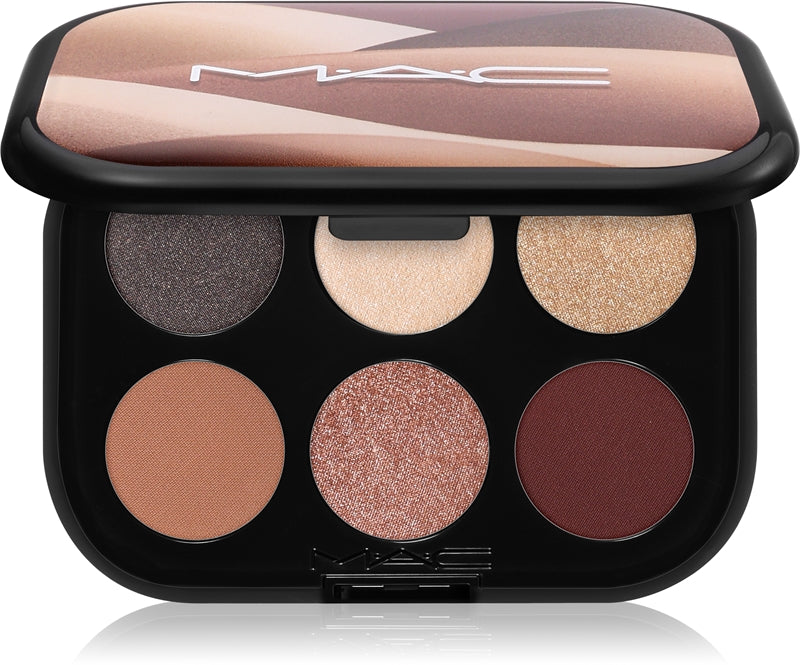 MAC Cosmetics Paleta Connect In Colour 6 odcieni cieni do powiek w kolorze Nude Board 6,25 g