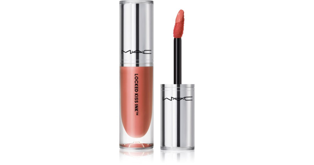 MAC Cosmetics Locked Kiss Ink 24HR צבע שפתון נוזלי מאט עמיד לאורך זמן Bodacious 4 מ&quot;ל