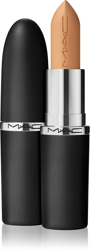 MAC Cosmetics MACximal Sleek Satin 보습 크림 립스틱 컬러 피치스탁 3.5g