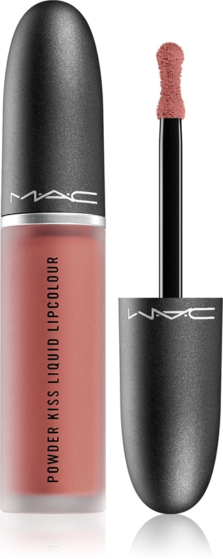 MAC Cosmetics أحمر شفاه سائل غير لامع من باودر كيس، لون ديت ميكر، 5 مل