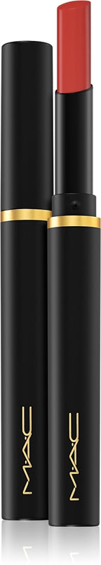 MAC Cosmetics Lápiz labial hidratante mate Powder Kiss Velvet Blur Slim Stick de 2 g