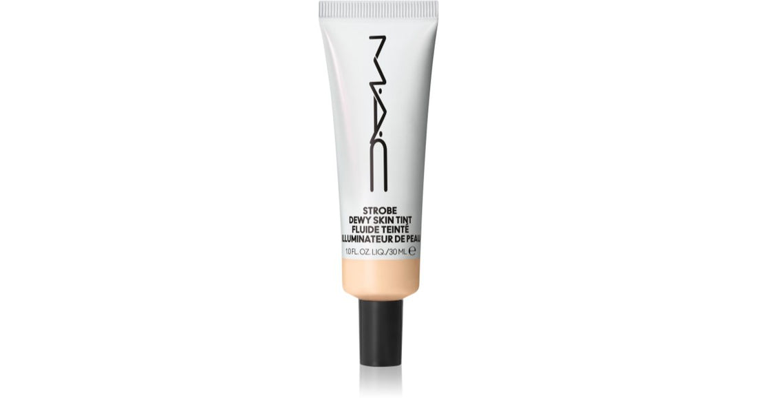 MAC Cosmetics Strobe Dewy Skin Crema Hidratante Tonificante Color Medio 3 30 ml