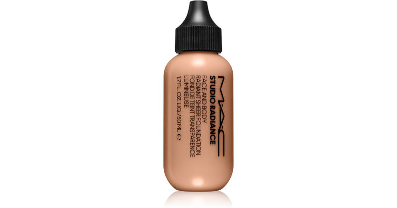 MAC Cosmetics Studio Radiance Sheer light foundation til ansigt og kropsfarve C5 50 m