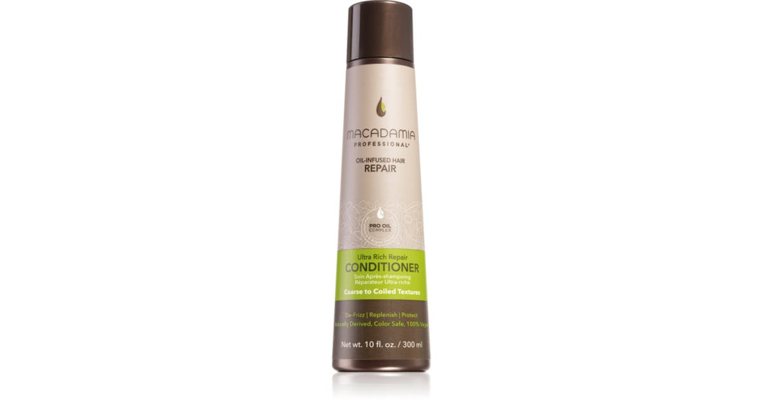 Macadamia Natural Oil Ultra Rich Repair nourishing conditioner for very damaged hair 1000 ml