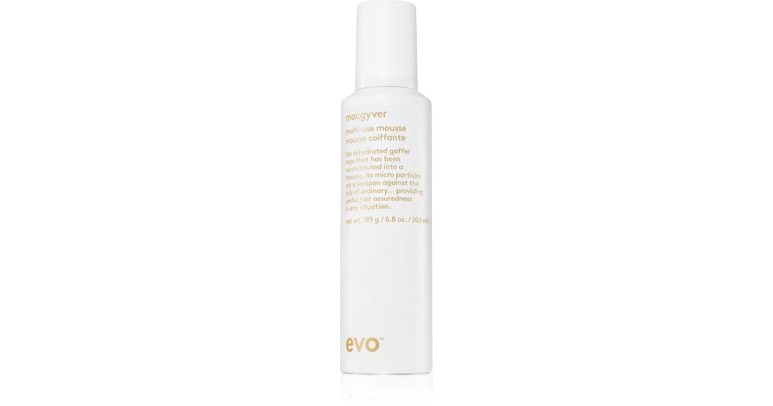EVO Macgyver Mousse fissante in mousse per il volume dei capelli 200 ml