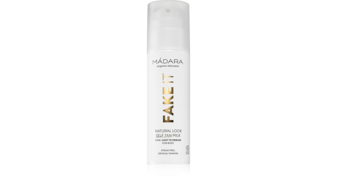 Mádara Fake It latte autoabbronzante 150 ml