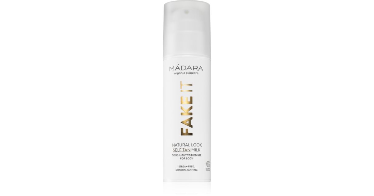 Mádara Fake It self-tanning milk 150 ml