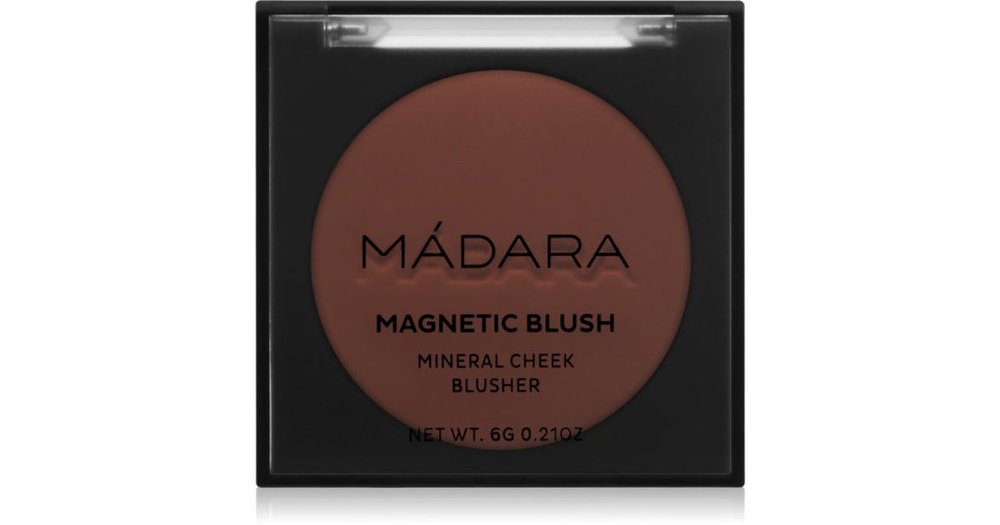 MÁDARA Blush magnétique en poudre couleur Cold Cheeks 6 g