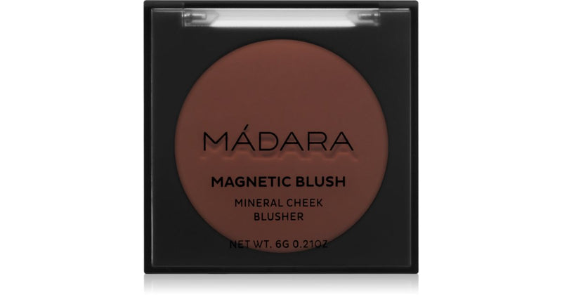 MÁDARA Magnetisk pudder blush farve Fierce Flame 6 g