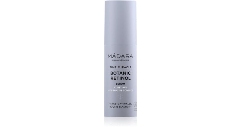 MÁDARA Time Miracle Botanic ser antirid cu retinol 30 ml