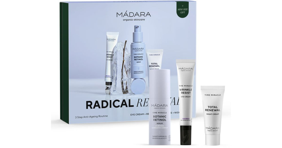 Mádara Time Miracle Radical Renewal -setti (anti-aging)