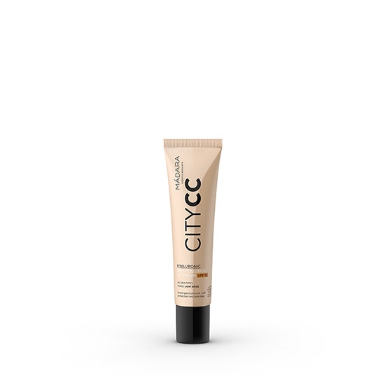 Madara Crème Anti-Pollution Hyaluronique CC SPF 15 Beige Clair