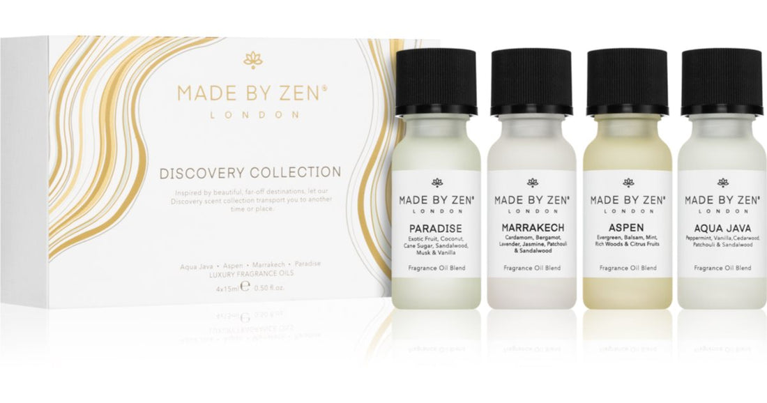 MADE BY ZEN Discovery hajustettu öljy 4x15 ml