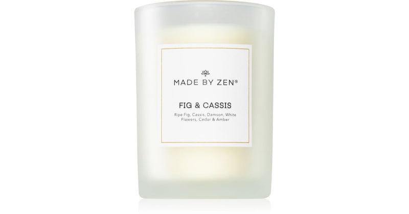 MADE BY ZEN Fig & Cassis candela profumata 250 g