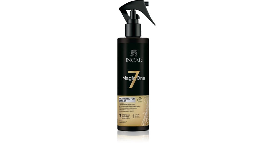 INOAR Magic One 7 многофункциональный спрей для волос с термозащитой 300 ml 