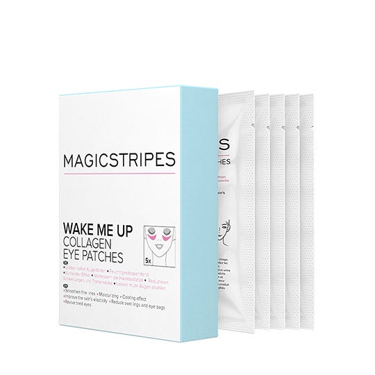 Magic Stripes Wake Me Patchs pour les yeux au collagène 5 paires