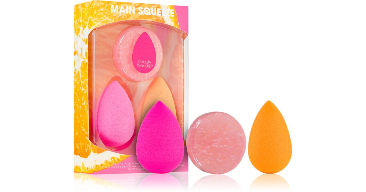beautyblender® Main Squeeze Blend &amp; Cleanse 3-Piece Foundation Applicator Set