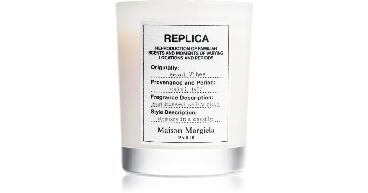 Maison Margiela Bougie parfumée REPLICA Beach Vibes 165 g