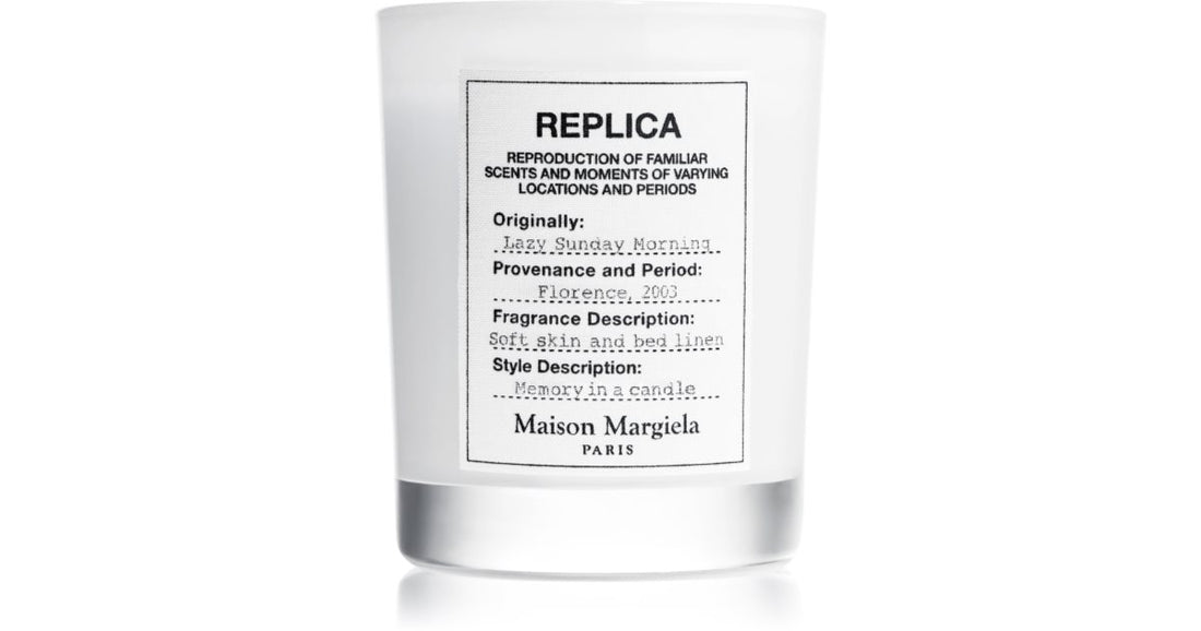 Maison Margiela REPLICA נר ריחני עצל יום ראשון בבוקר 165 גרם