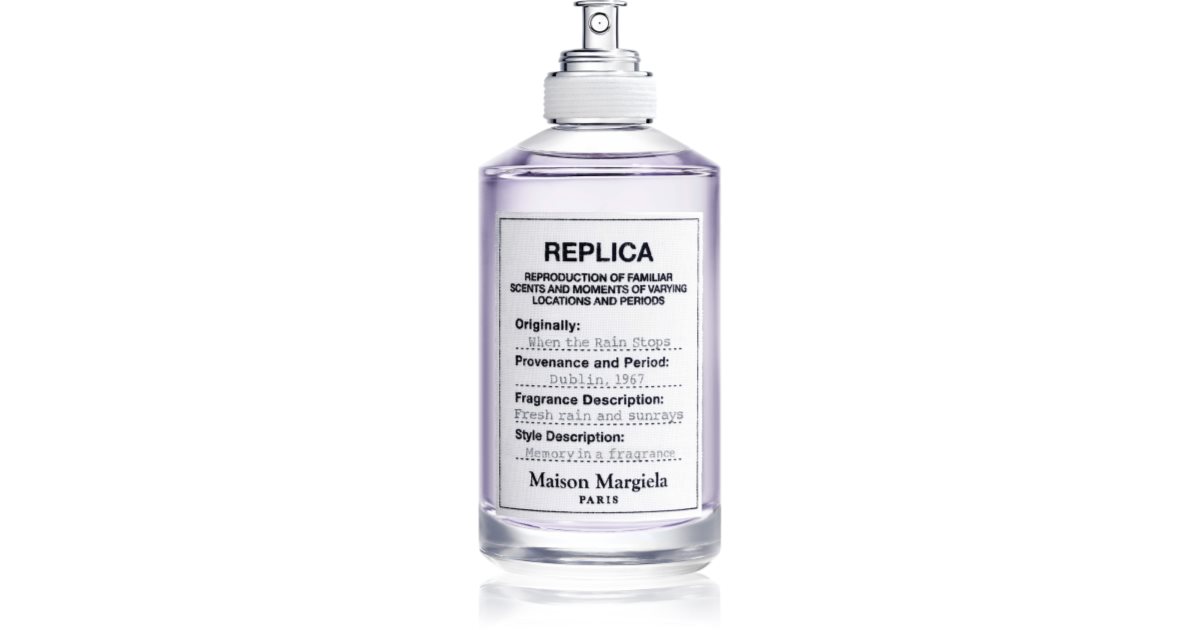 Maison Margiela RÉPLICA Cuando la lluvia para Eau de Toilette unisex 10 ml