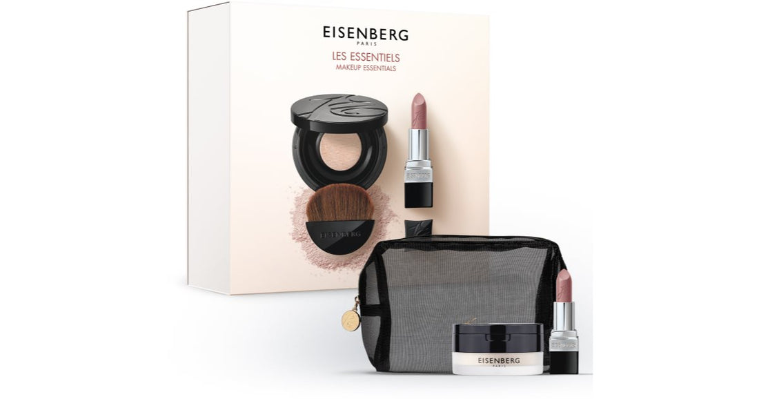 Eisenberg Makeup Essentials 01 Bois de Rose 7 g + 3 g — Palette Cipria e Rossetto
