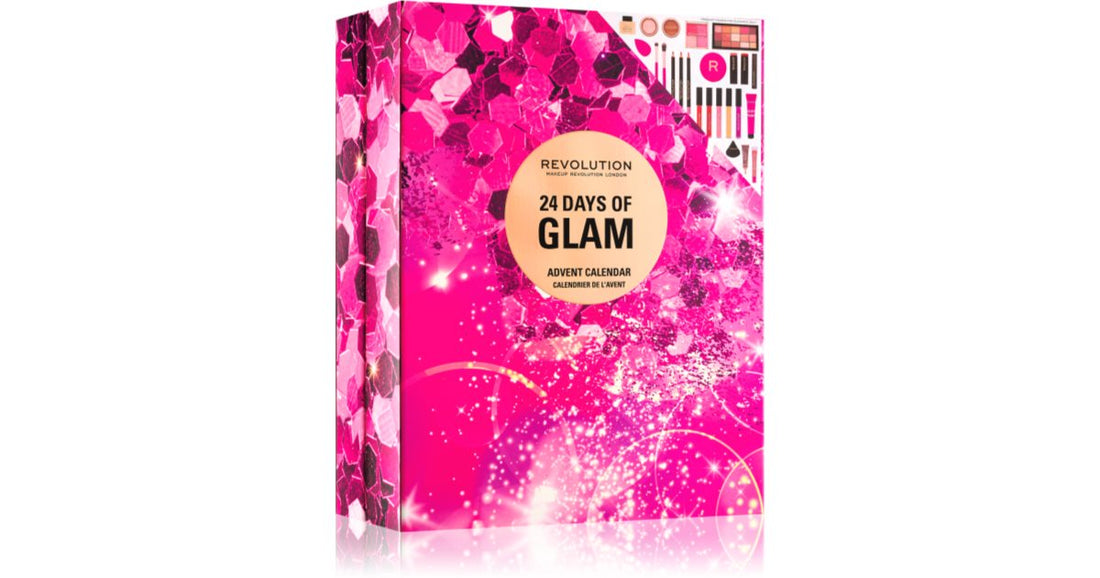 Επανάσταση στο μακιγιάζ Advent Calendar Makeup Revolution 24 Days Of Glam