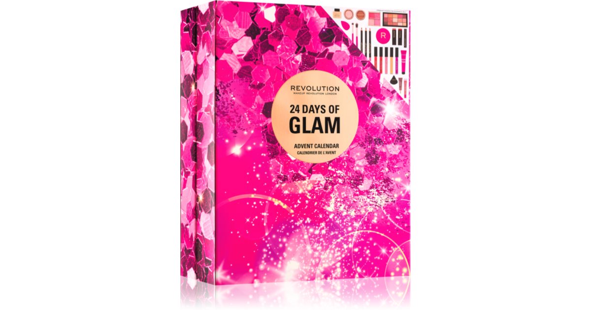 Makeup revolutie Adventskalender Makeup Revolution 24 Days Of Glam