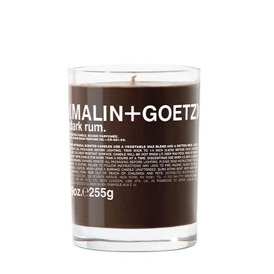 Bougie au rhum ambré Malin + Goetz 255gr