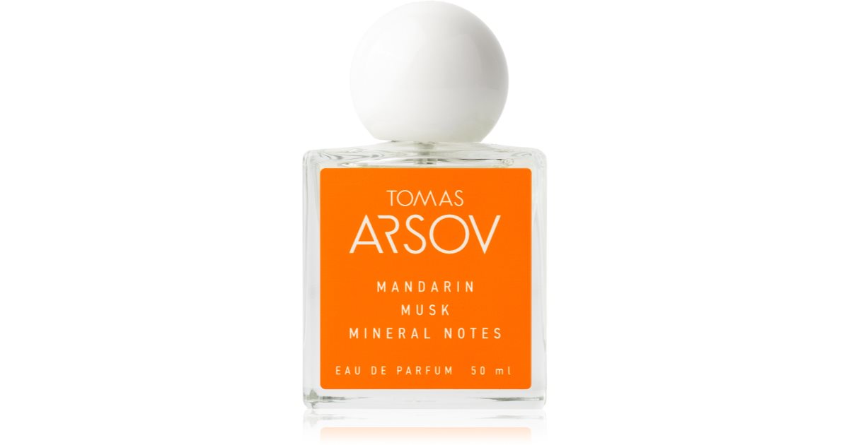 Tomas Arsov Mandarin Musk Mineral Notes Eau de Parfum with mandarin unisex 50 ml