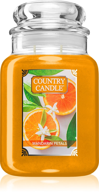 Country Candle מנדרין פטאלס נר ריחני 737 גרם 