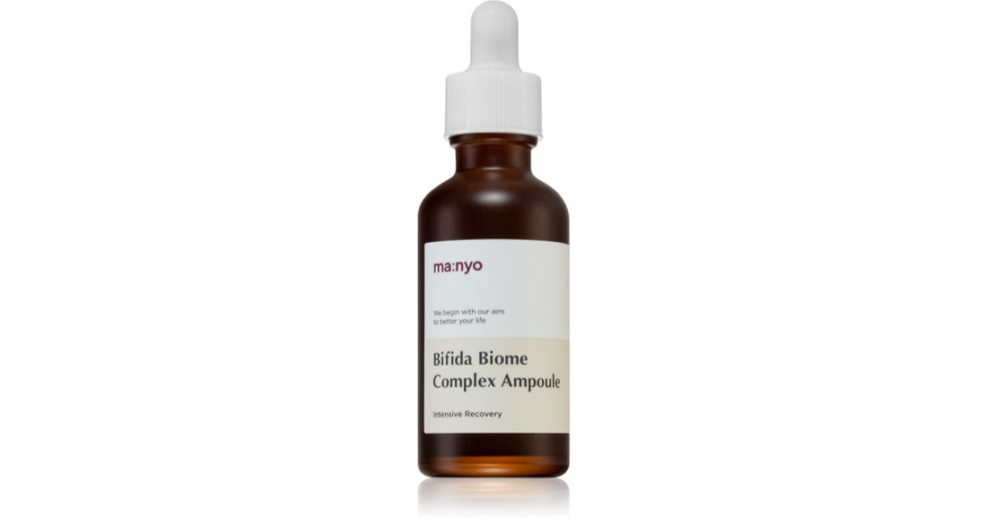 ma:nyo Bifida Biome Complex sérum de nuit régénération profonde pour restaurer la barrière cutanée 50 ml