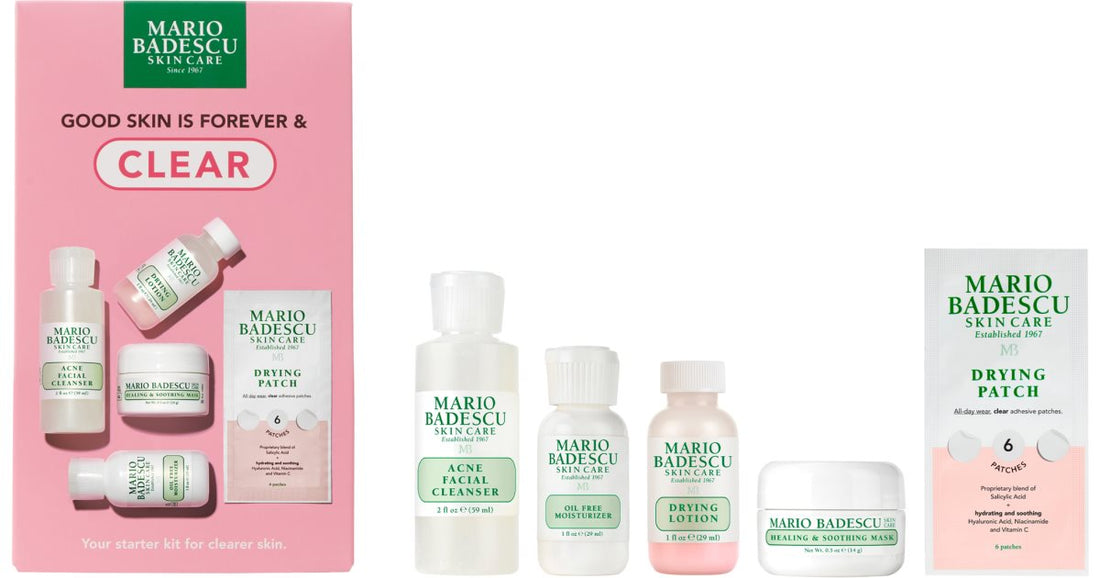 Mario Badescu Хорошая кожа навсегда и подарочная коробка Clear для идеальной кожи