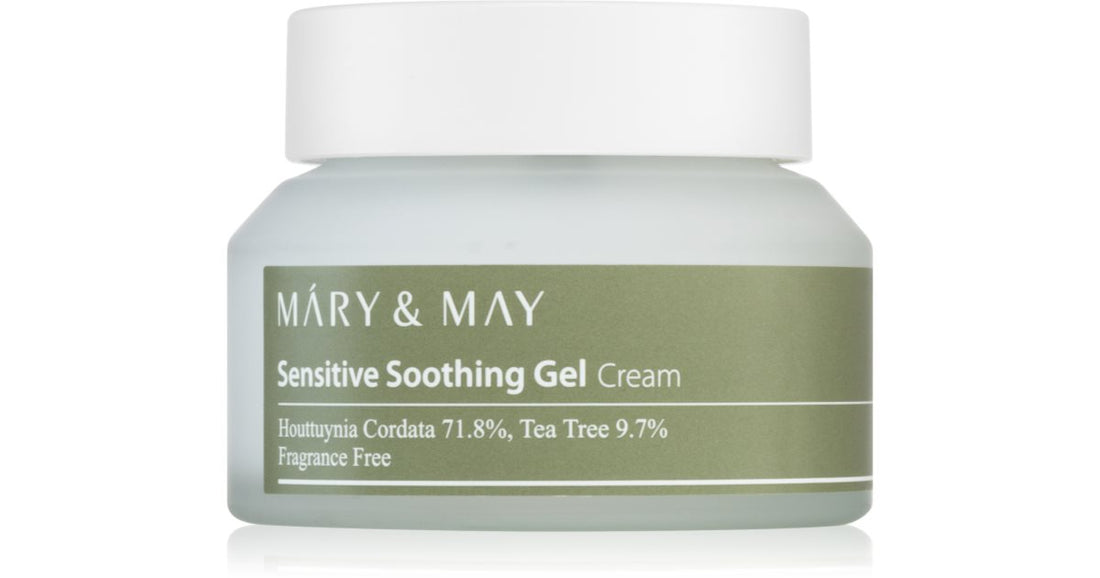 MARY &amp; MAY Cremă Gel Calmantă Sensitive 70 g