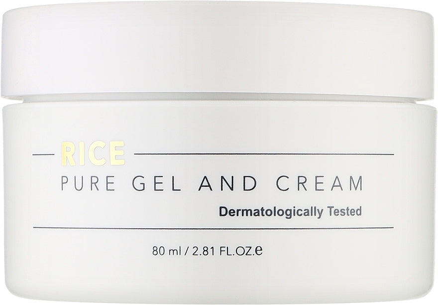 Thank You Farmer Rice Pure Gel e Crema — Crema viso