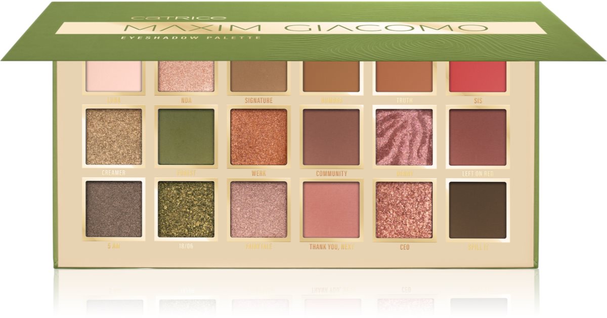Catrice Maxim Giacomo In Colours eyeshadow palette 18 g 