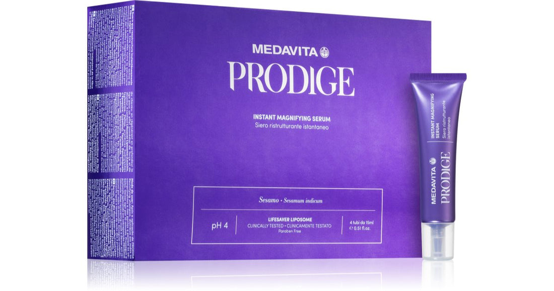 Medavita Prodige Instant Magnifying siero ristrutturante per capelli 4x15 ml