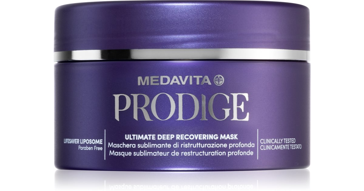 Medavita Prodige Ultimate Deep Recovering maschera hiusten rakenneuudistus 250 ml