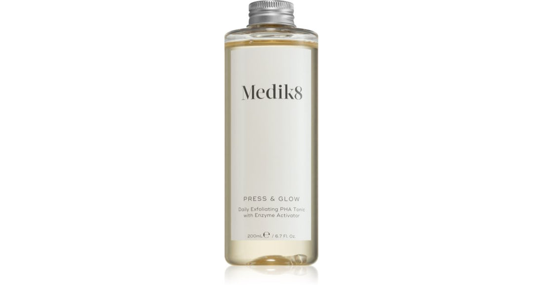 Medik8 Press &amp; Glow tonic eksfolierende rensekrem 200 ml