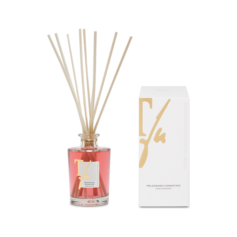 Teatro fragranze uniche Melograno Fiorentino Sticks 250 ml — Diffusore Bastoncini