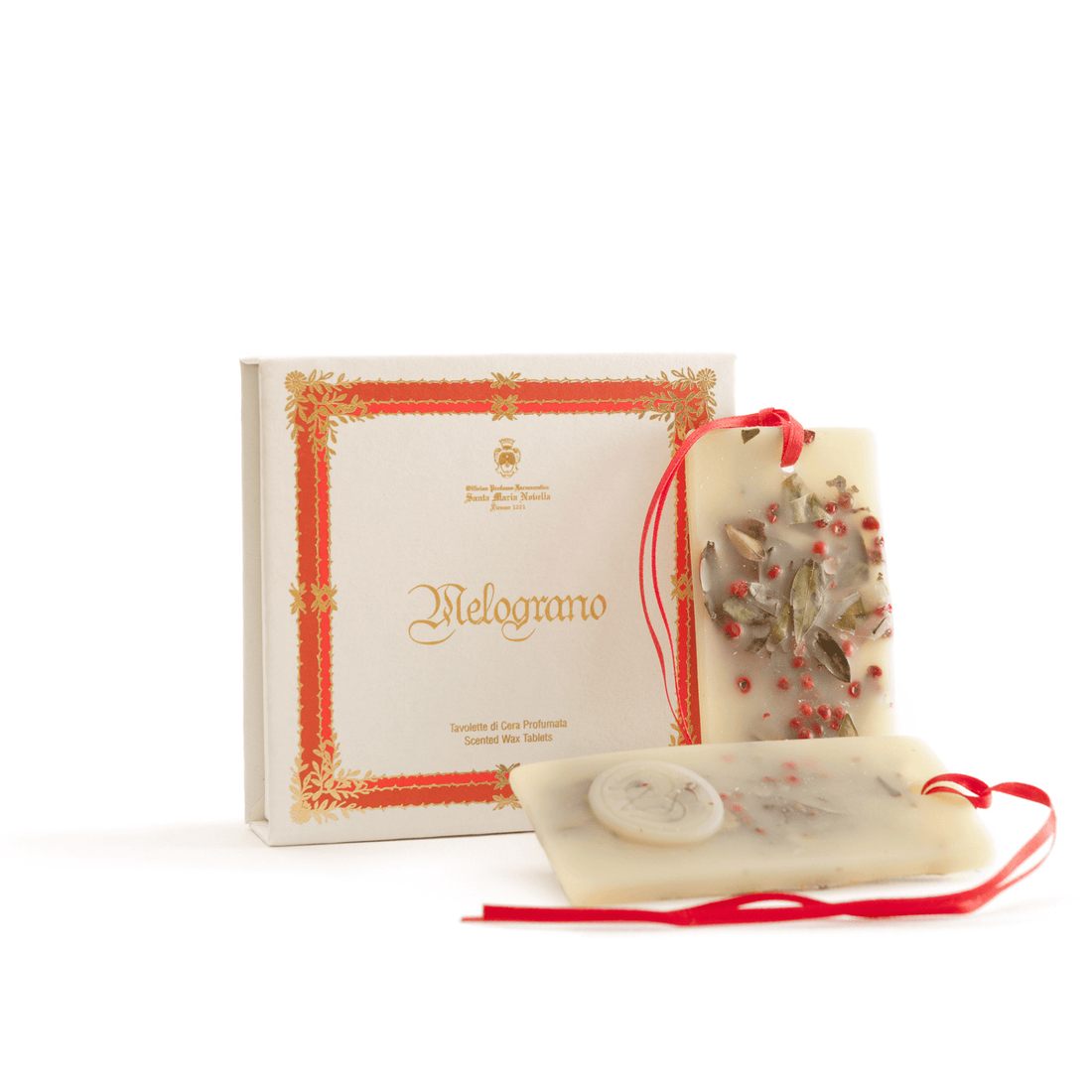 Officina Profumo-Farmaceutica di Santa Maria Novella Melograno 2 pezzi — Tavoletta di Cera Profumata