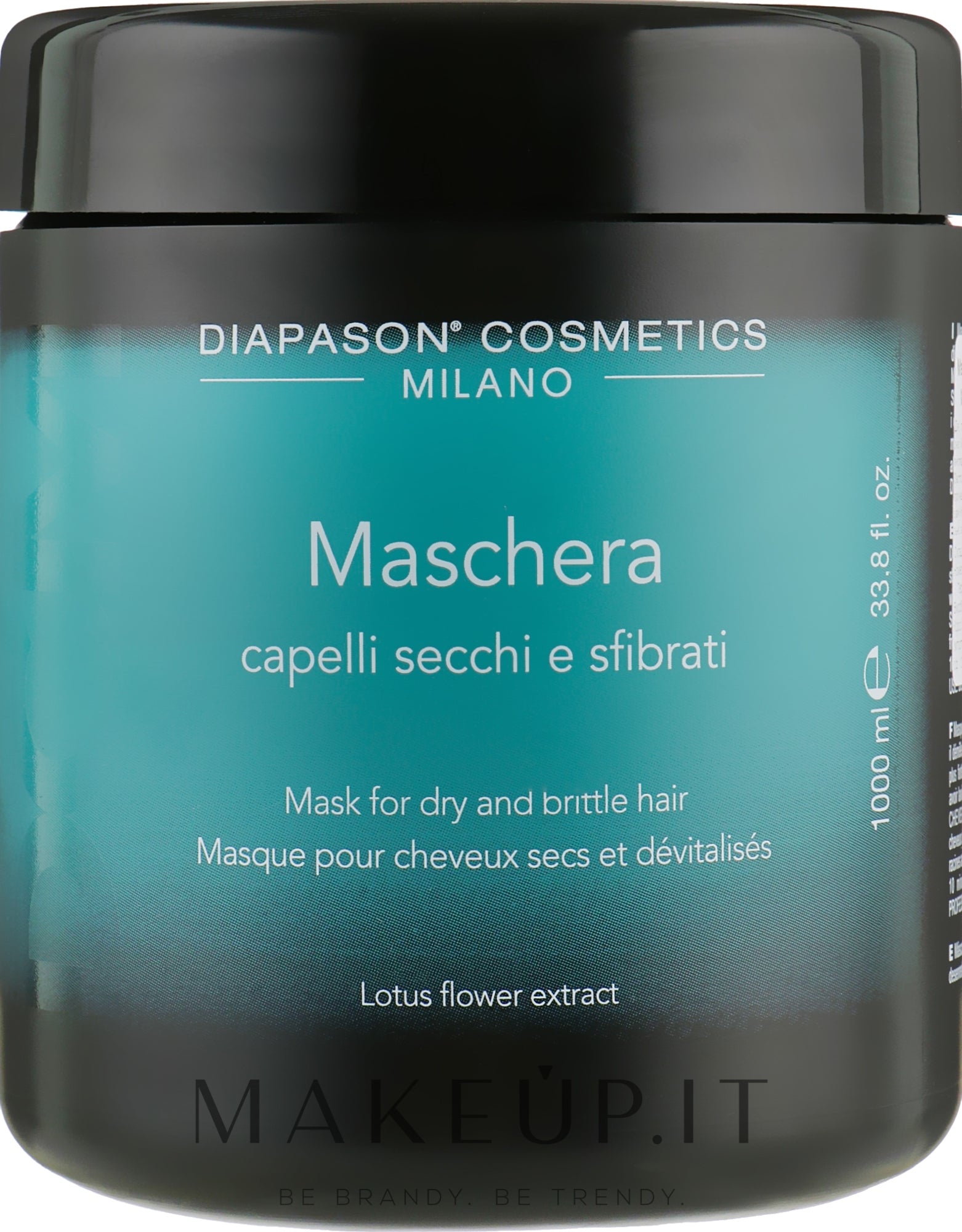 Maschera rivitalizzante per capelli secchi e sfibrati DCM Mask For Dry And Brittle Hair 1000 ml