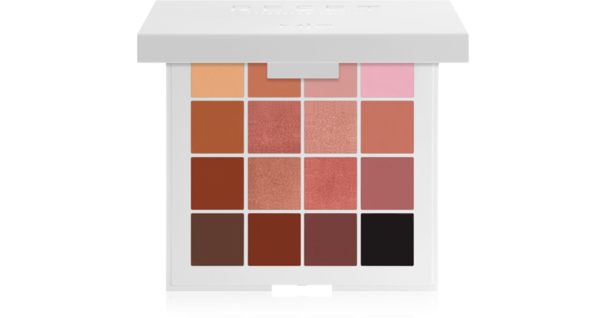 Mia Cosmetics Réinitialiser la palette de fards à paupières couleur 01 Essential 24 g