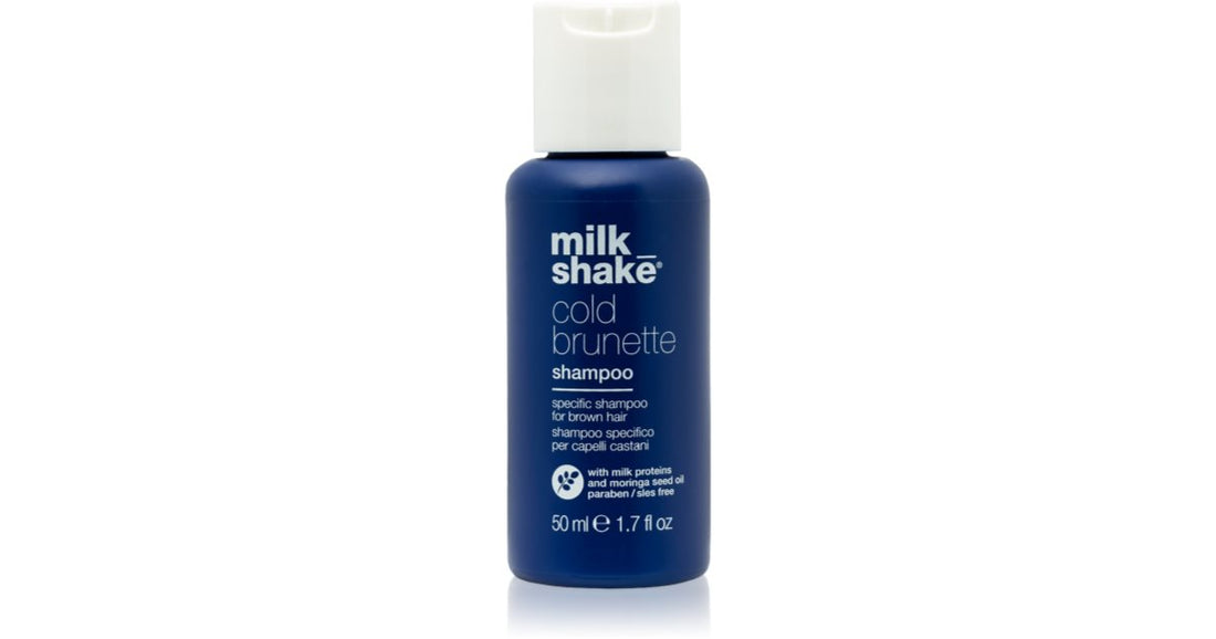 Milk Shake Cold Brunette Anti-Yellow Shampoo for Brown Hair 1000ml