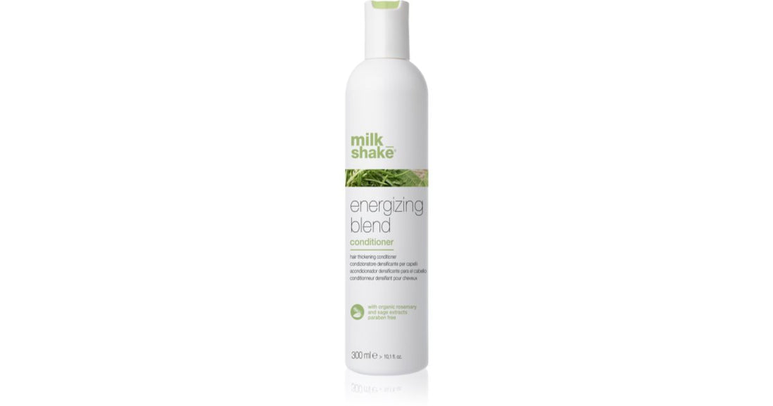 Milk Shake Blend balsamo energizzante per capelli fini, che si diradano e fragili senza parabeni 1000 ml